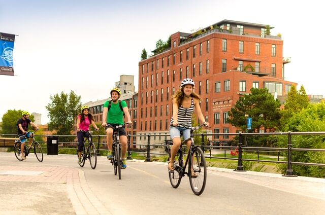 bike tours of Montreal