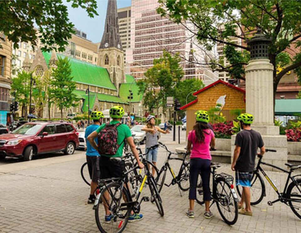 self guided bike tours montreal